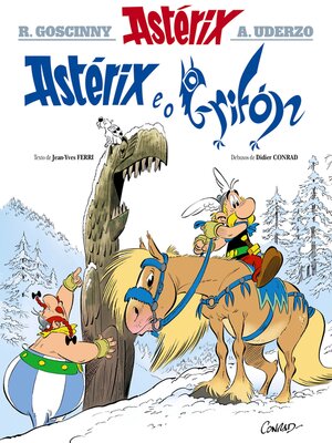 cover image of Astérix e o grifón